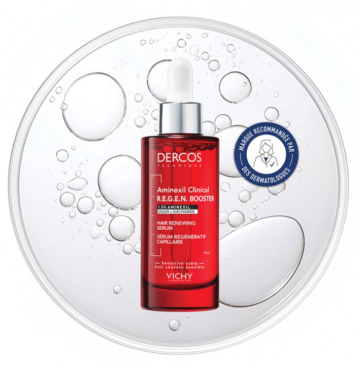 Vichy Dercos Aminexil Clinical Regenerative Boost Serum 90ml (3.03fl oz)