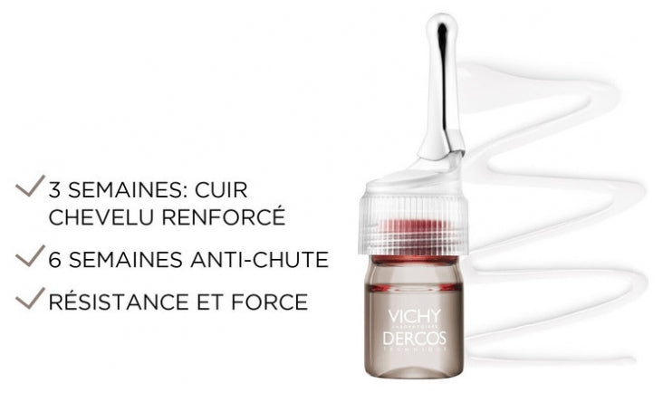 Vichy Dercos Aminexil Clinical 5 Anti-Hair Loss Ampoules Men x21