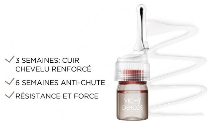 Vichy Dercos Aminexil Clinical 5 Anti-Hair Loss Ampoules Men x21