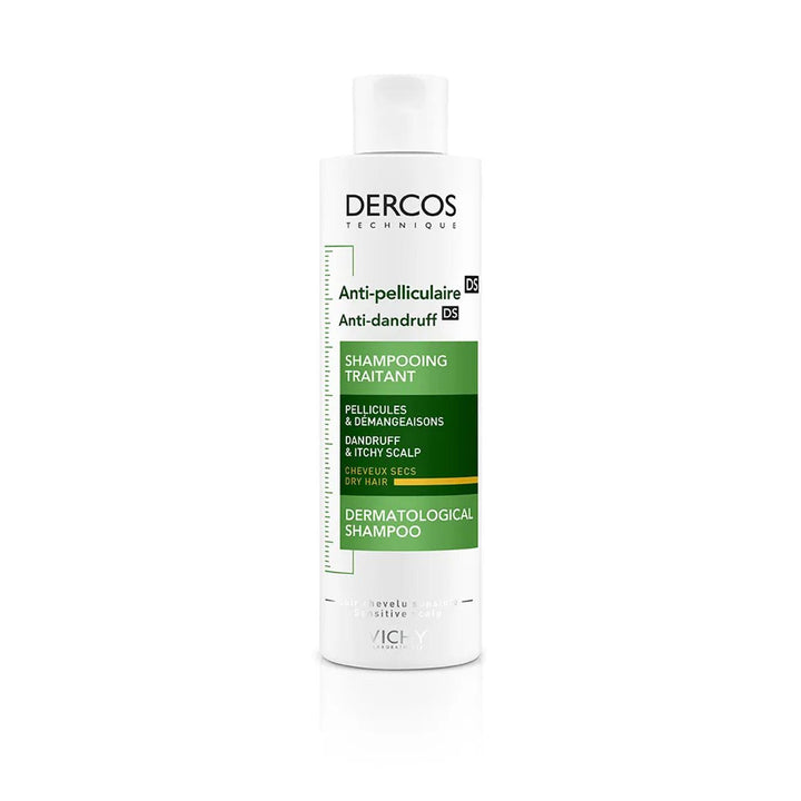 Vichy Dercos Anti - Dandruff DS Shampoo for Dry Hair - FrenchBeautyHub