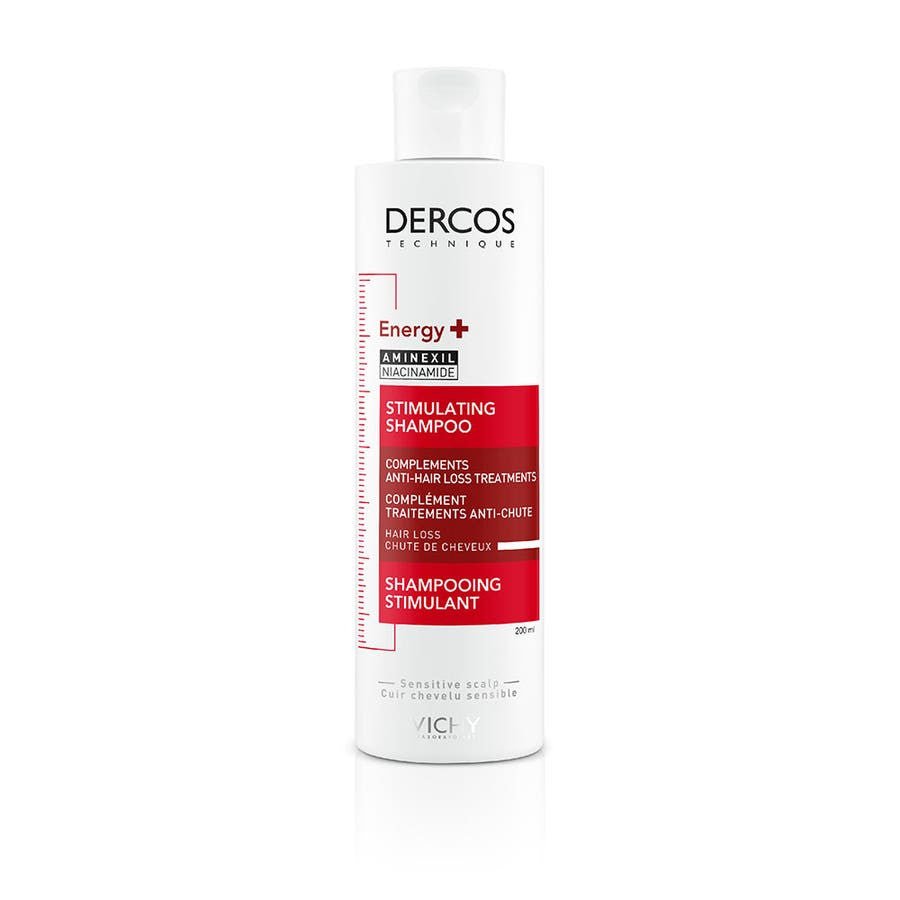 Vichy Dercos Energizing Stimulating Shampoo with Aminexil - FrenchBeautyHub