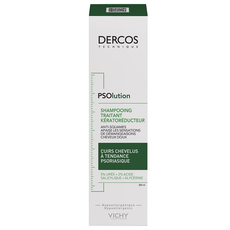 Vichy Dercos PSOlution Keratoreducing Shampoo 200ml (6.76fl oz) - FrenchBeautyHub