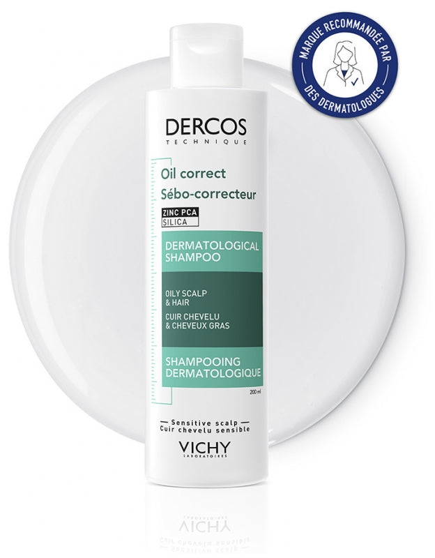 Vichy Dercos Purifying sebo-correcting shampoo Greasy hair 200ml (6.76fl oz)