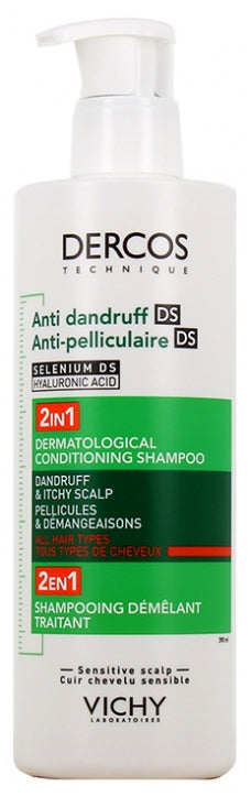 Vichy Dercos Anti-Dandruff DS Shampooing antipelliculaire pour cuir chevelu qui démange
