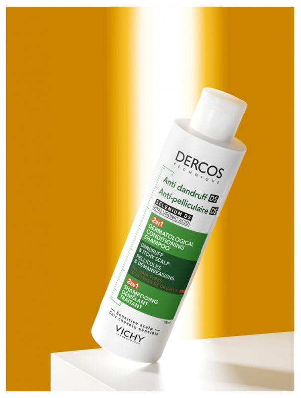 Vichy Dercos Anti-Dandruff DS Shampooing antipelliculaire pour cuir chevelu qui démange