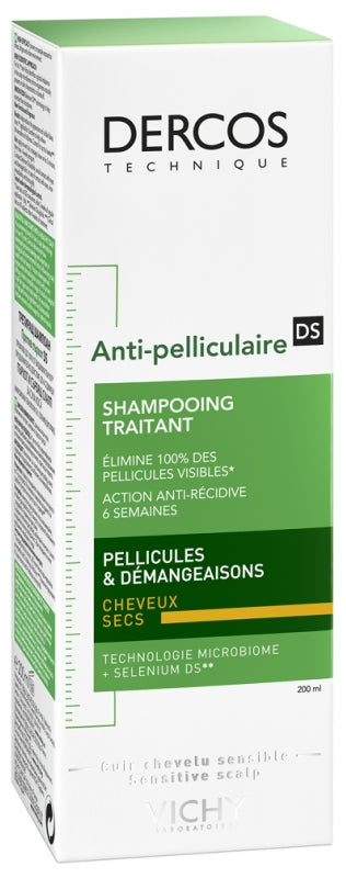 Vichy Dercos Anti-Dandruff DS Shampoo for Dry Hair