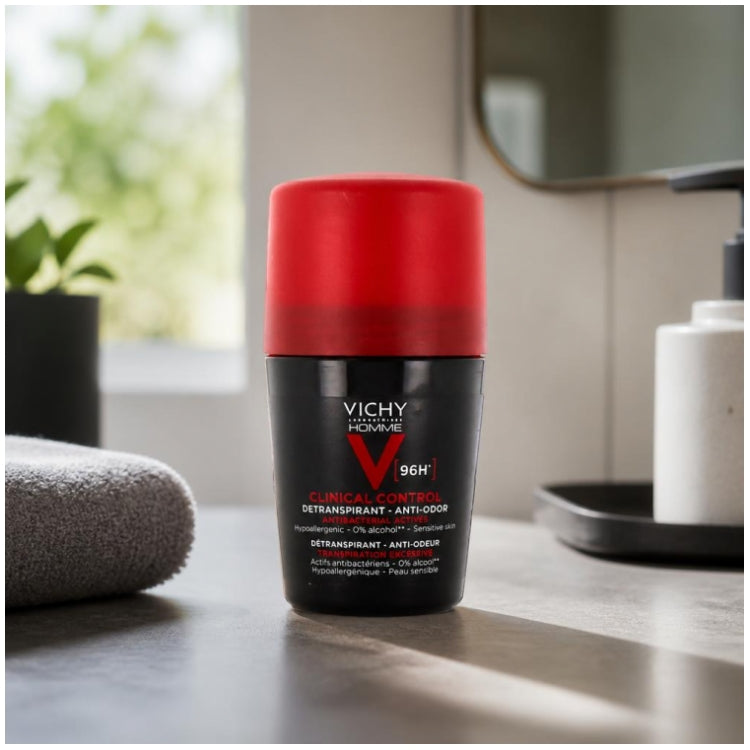 Vichy Man Anti-Odour Roll-On Deodorant 96H 50ml