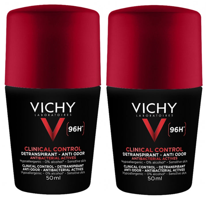 Vichy Man Anti-Odour Roll-On Deodorant 96H 50ml