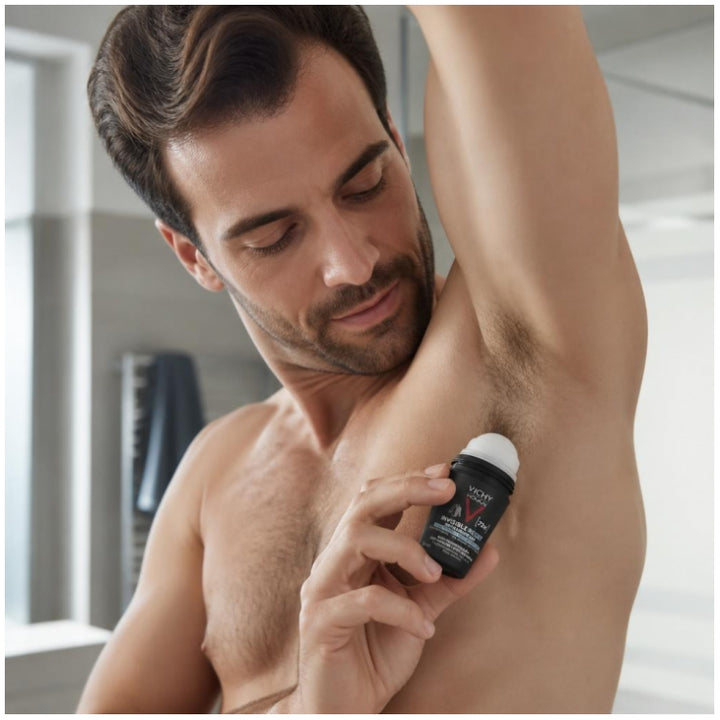 Vichy Man Invisible Resist Antitranspirant Roll-on-Deodorant 72h für empfindliche Haut 50ml