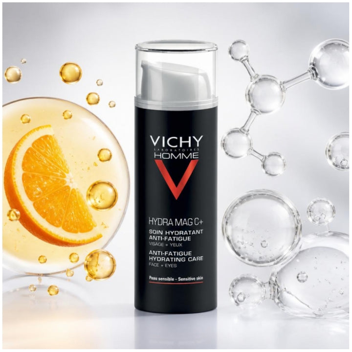 Vichy Man Hydra Mag C+ Hydrating Face And Eyes Cream Sensitive skin 50ml (1.69fl oz)