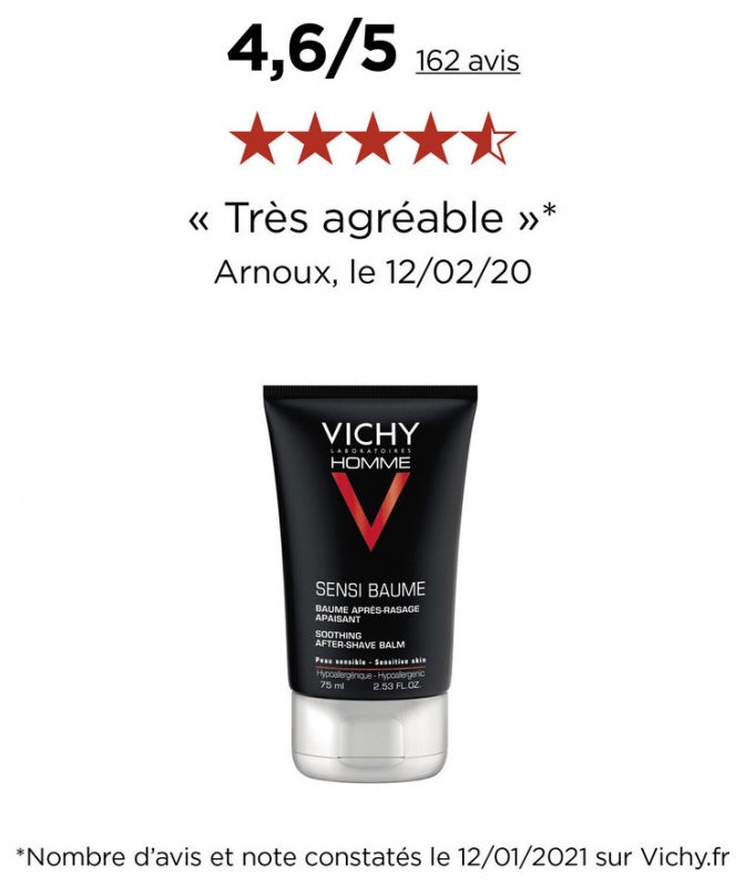 Vichy Man Sensi Balm Dopobarba 75ml