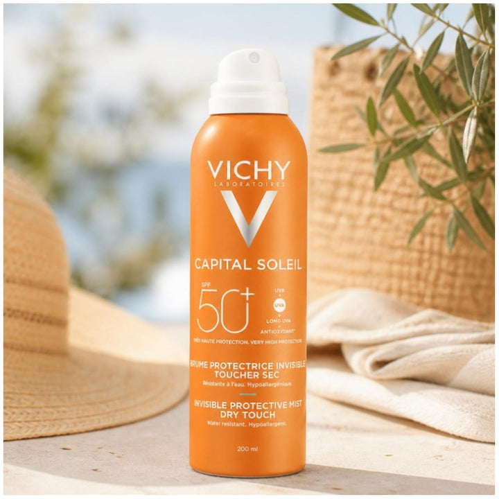 Vichy Capital Soleil Invisible Hydrating Mist Spf50 200ml (6.76fl oz)