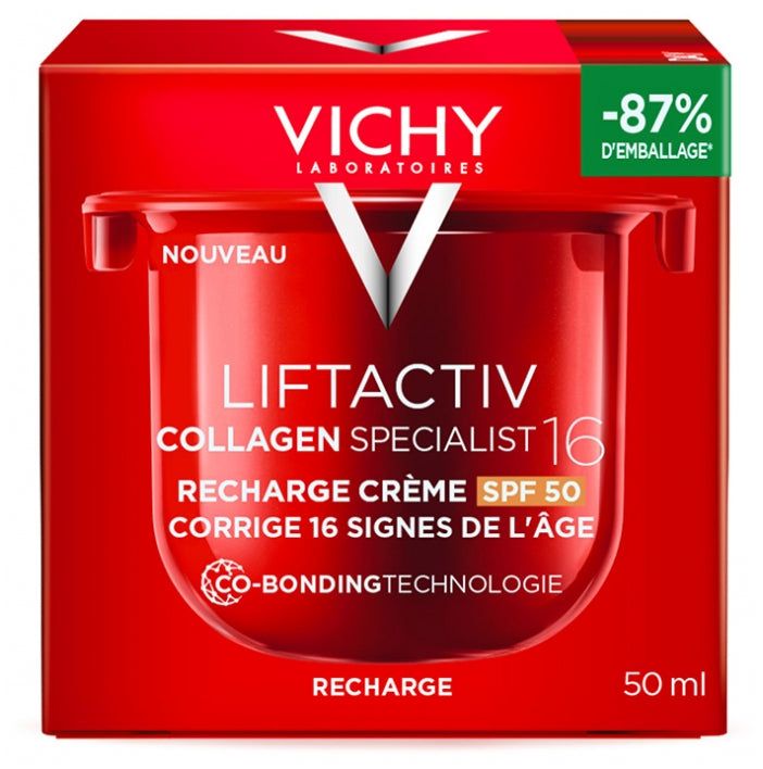 Vichy Liftactiv Supreme Day cream refill with pro-collagen SPF50 50 ml (1.69fl oz)