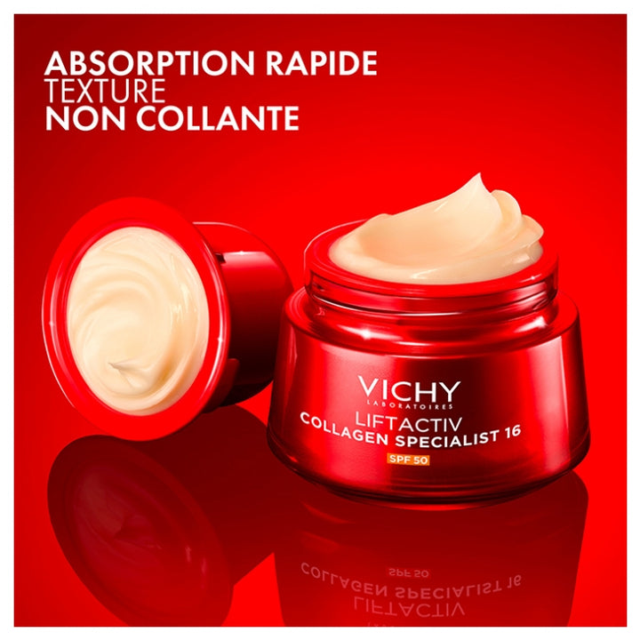 Vichy Liftactiv Supreme Crema Giorno Pro-Collagene Anti-Età SPF50 50ml