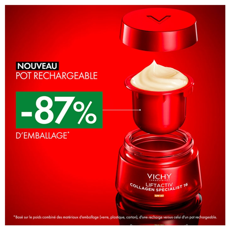 Vichy Liftactiv Supreme Crema Giorno Pro-Collagene Anti-Età SPF50 50ml