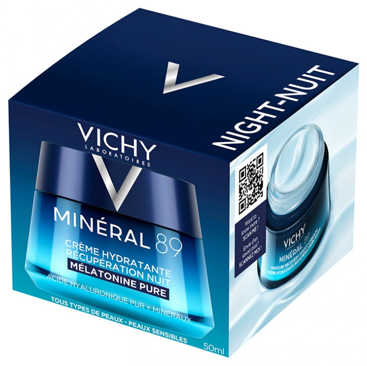 Vichy Mineral 89 Crema idratante rigenerante notturna 50ml