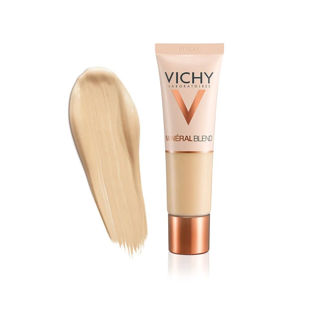 Vichy Mineralblend Hydrating Foundation Long Lasting 16hr 30ml (1.01fl oz) - FrenchBeautyHub