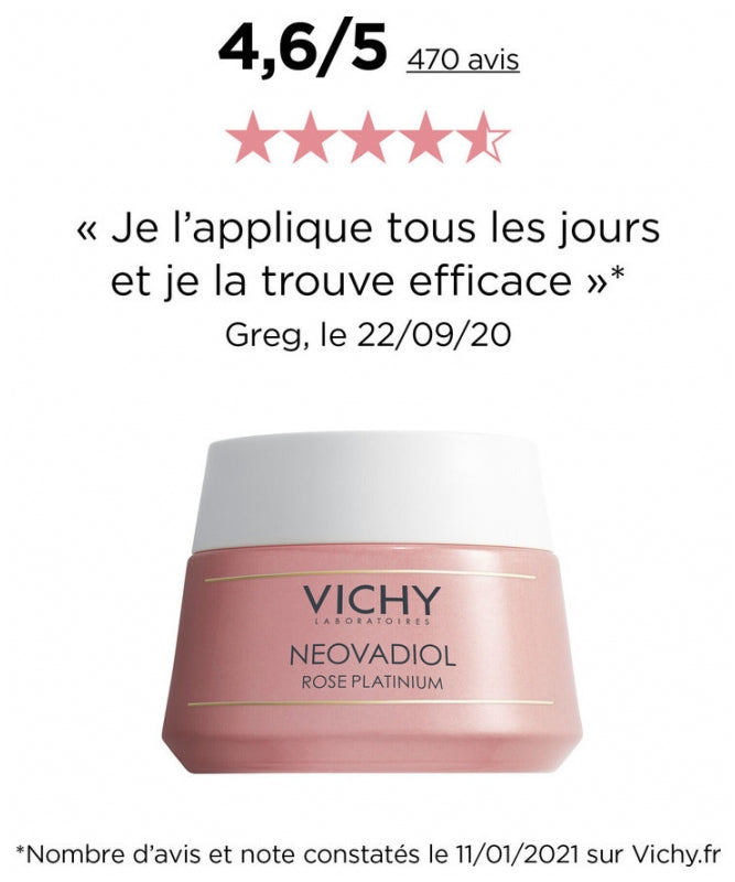 Vichy Neovadiol Rose Platinum Cream 50ml (1.69fl oz)