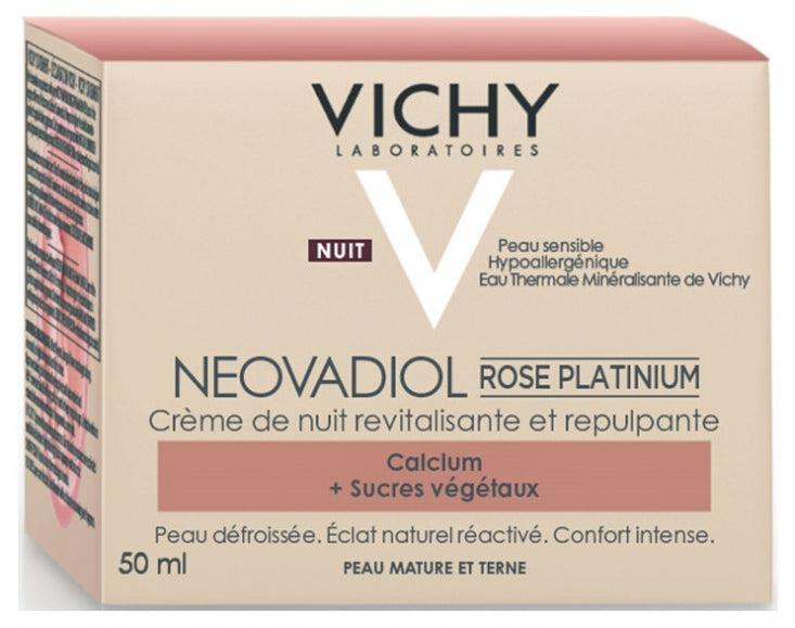 Vichy Neovadiol Rose Platinium Crema de Noche para Piel Madura 50ml