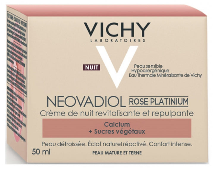 Vichy Neovadiol Rose Platinium Crema de Noche para Piel Madura 50ml