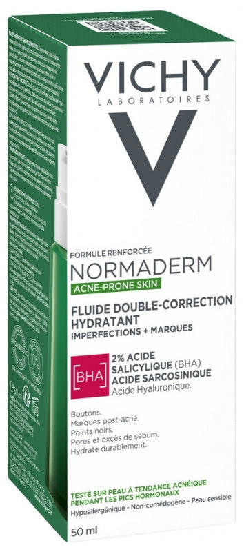 Vichy Normaderm Phytosolution عناية يومية مزدوجة التصحيح 50ml