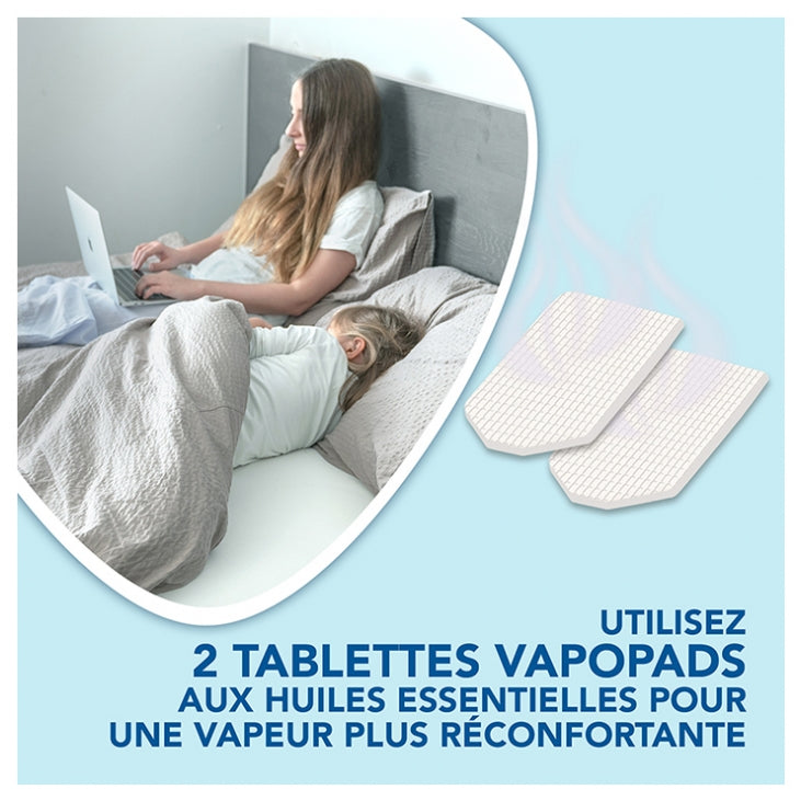 Vicks Vapopads Vh7 Refills/inhaler Menthol Adults And Children X7