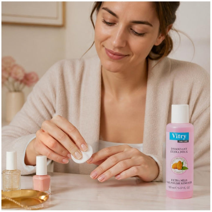 Vitry Nail Care Extra Mild Nail Polish Remover 150ml (5.07 fl oz)