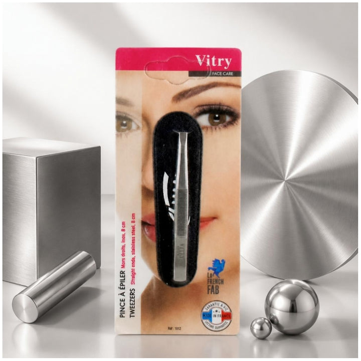 Vitry Tweezers Straight Jaws Ref 12