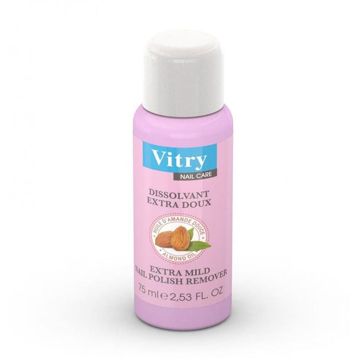Vitry Nail Care Extra Mild Nail Polish Remover 75ml (2,53fl oz) - FrenchBeautyHub