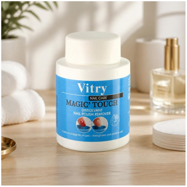 Vitry Magic Touch Cotton-Free Nail Polish Remover 75ml (0.16 fl oz)