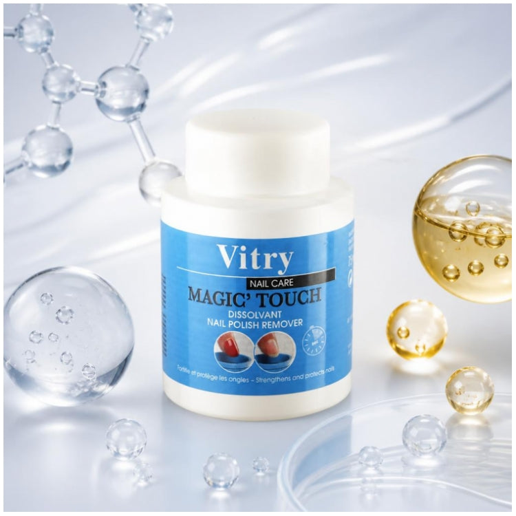 Vitry Magic Touch Cotton-Free Nail Polish Remover 75ml (0.16 fl oz)