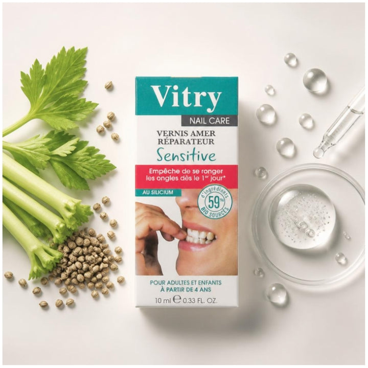 Vitry Sensitive Repairing Bitter Nail Polish 10ml (0.33fl oz)