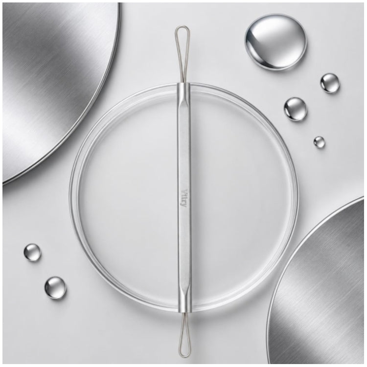 Vitry Tire Comedone Double Curved Extractor