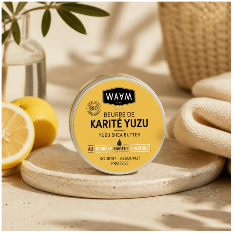 Waam Raw Shea Butter with Yuzu 100ml (3.38fl oz)
