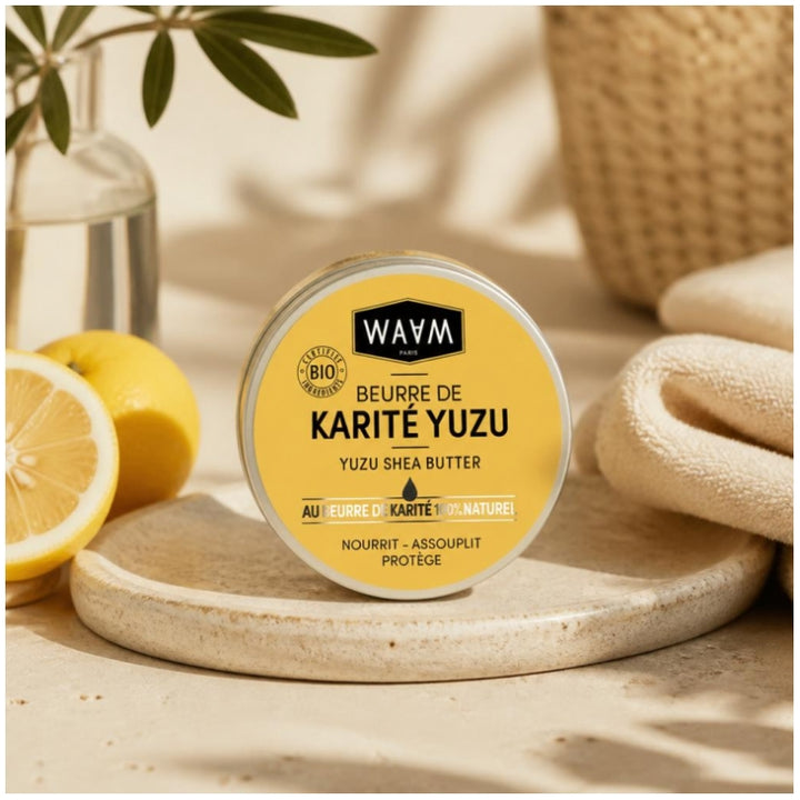 Waam Raw Shea Butter with Yuzu 100ml (3.38fl oz)