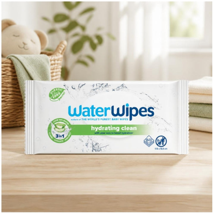 Waterwipes Aloe Vera Toallitas hidratantes x60