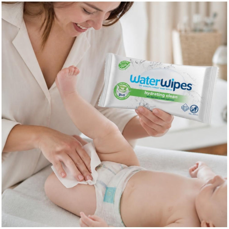 Waterwipes Aloe Vera Toallitas hidratantes x60