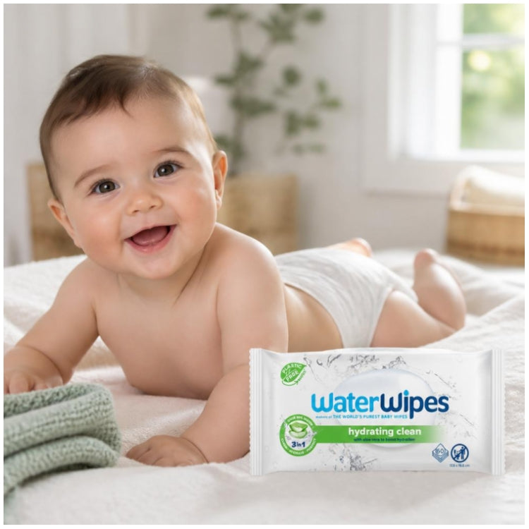 Waterwipes Aloe Vera Toallitas hidratantes x60