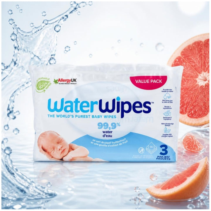 Waterwipes Toallitas para bebé 4x60 + 3x60