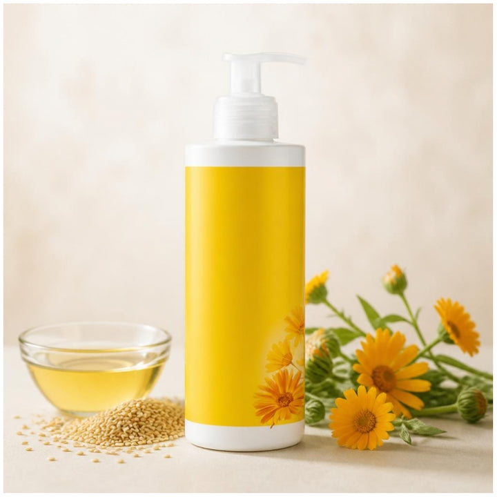 Weleda Calendula Crema limpiadora corporal y capilar para bebés y niños 400ml