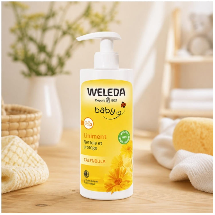 Weleda Baby Calendula Cuidado de Limpeza 400ml