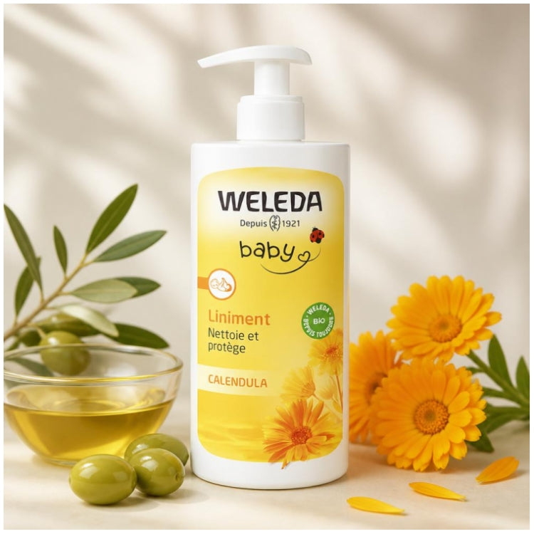 Weleda Baby Calendula Cuidado de Limpeza 400ml
