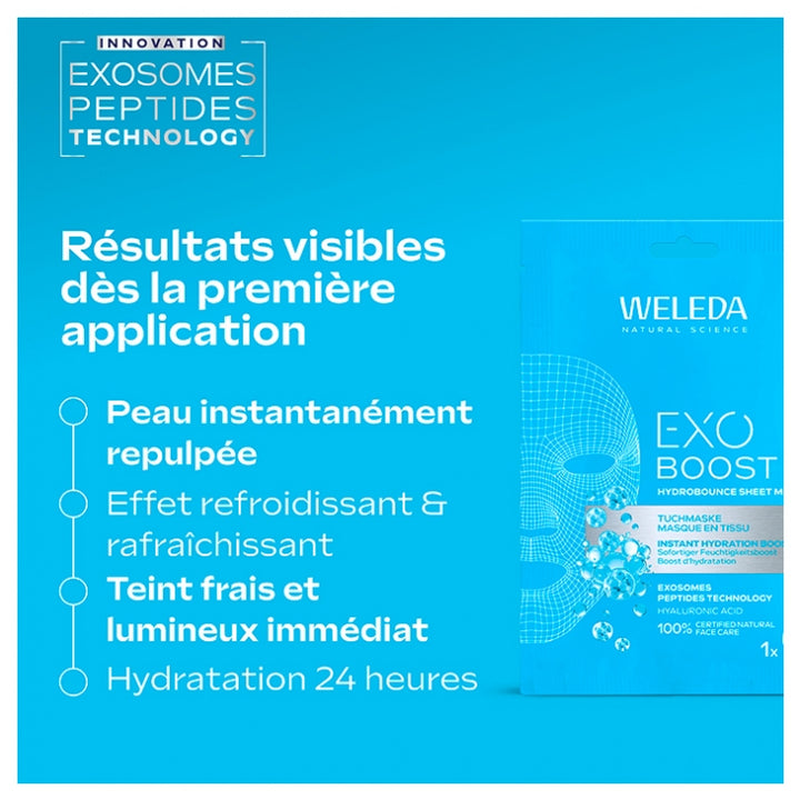 Weleda Exo Boost Hydrobounce tissue mask 20ml (0.68 fl oz)