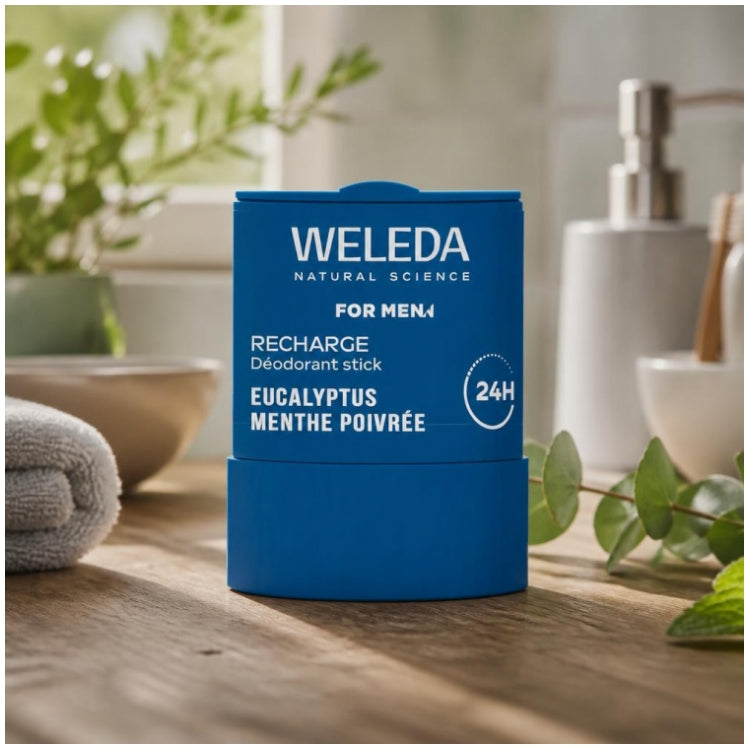 Weleda مزيل عرق صلب للرجال عبوة إعادة تعبئة 50 g