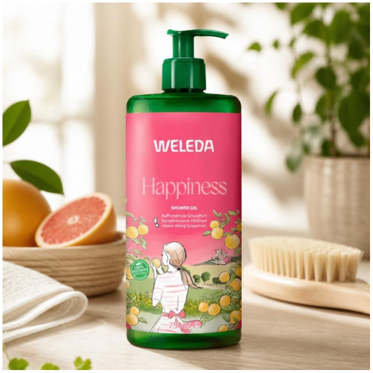 Weleda Aroma Shower Gel Douche Hapiness 750ml (25.36fl oz)