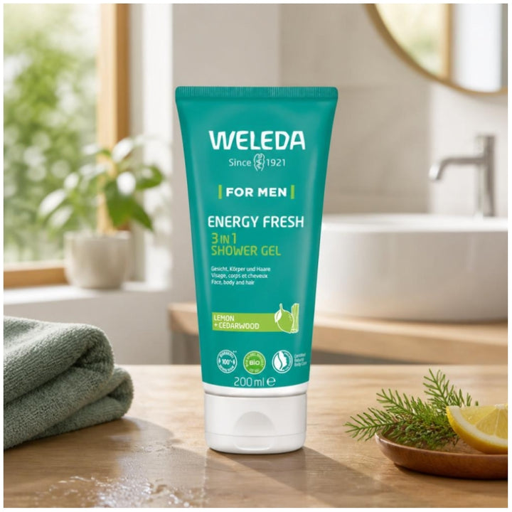 Weleda Men Energy Fresh 3-in-1 Shower Gel 200ml