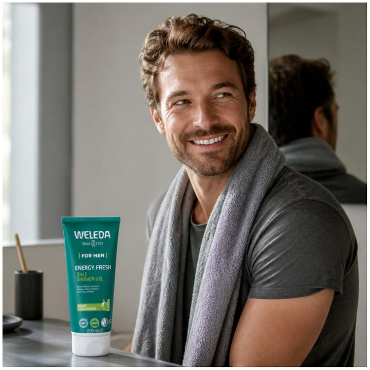 Weleda Men Energy Fresh 3-in-1 Shower Gel 200ml