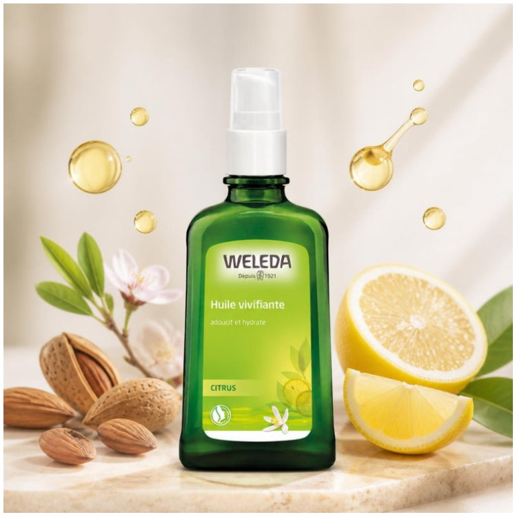 Weleda Citrus Verfrissende lichaamsolie 100ml