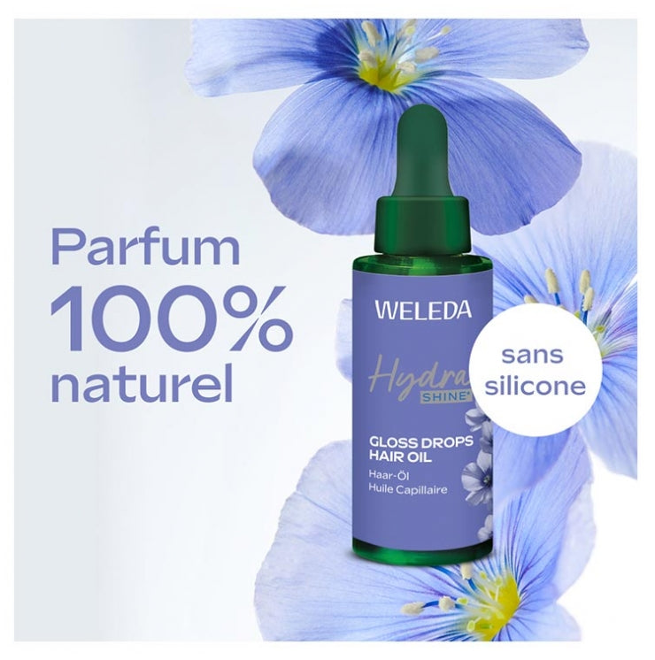 Weleda Hydra Shine Gotas de Brilho Óleo Capilar 30ml