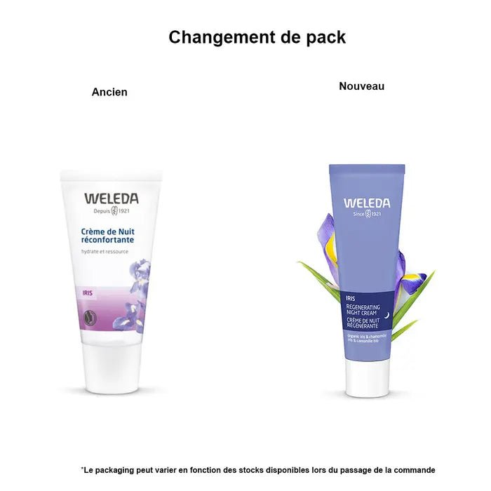 Weleda Iris Comforting Night Cream 30ml (1.01fl oz) - FrenchBeautyHub